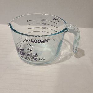 Moomin X Pyrex Collaboration-1000ML/33.8oz-Large Measuring Cup-Swedish - Purple